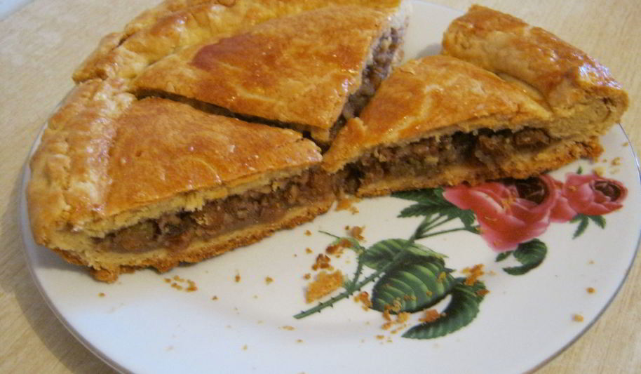 Рецепт ленивой пахлавы с измельченными орехами