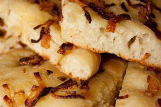 Фокачча с луком