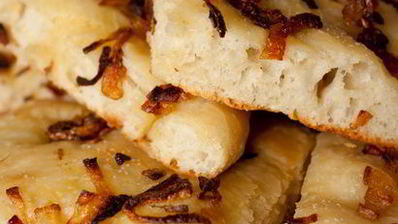 фокачча с луком