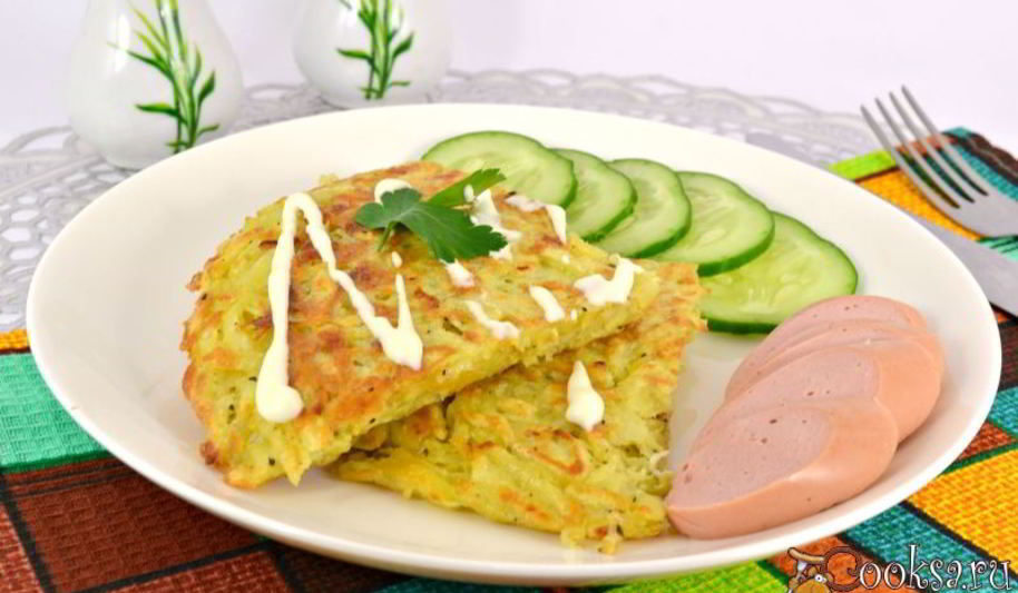 Рецепт картофельной лепешки к завтраку