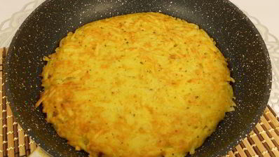 картофельная лепешка к завтраку