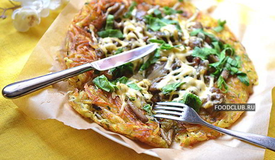 Рецепт картофельной лепешки