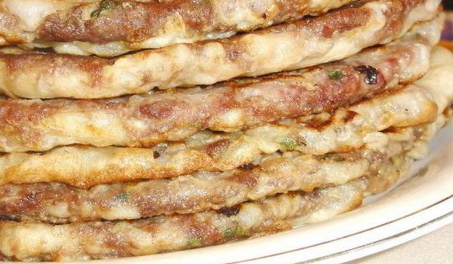 Рецепт китайских лепешек с мясным фаршем