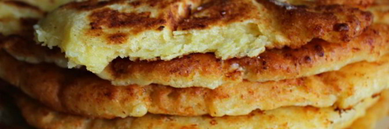 Кукурузные лепешки на сковороде