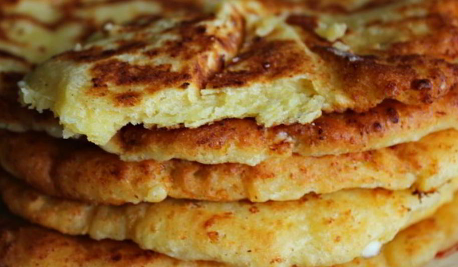 Рецепт кукурузных лепешек на сковороде