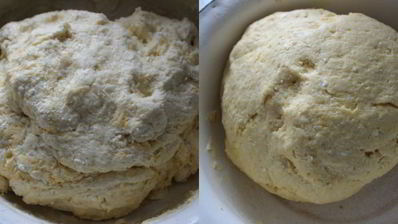 кукурузные лепешки на сковороде