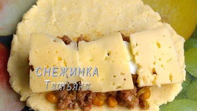кукурузные лепешки с говядиной