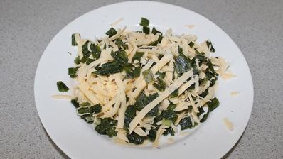 лепешки из слоеного теста катлама