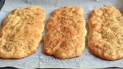 лепешки на кефире в духовке