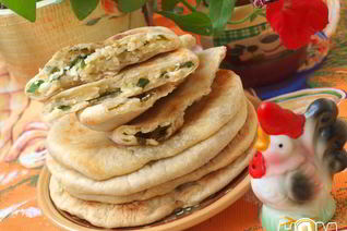 Лепешки на минеральной воде