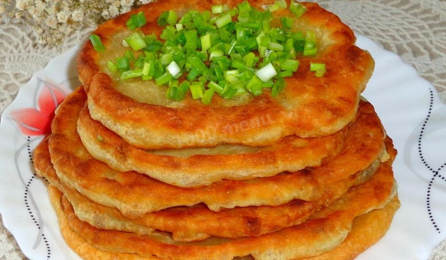 Рецепт лепешек на соде на сковороде