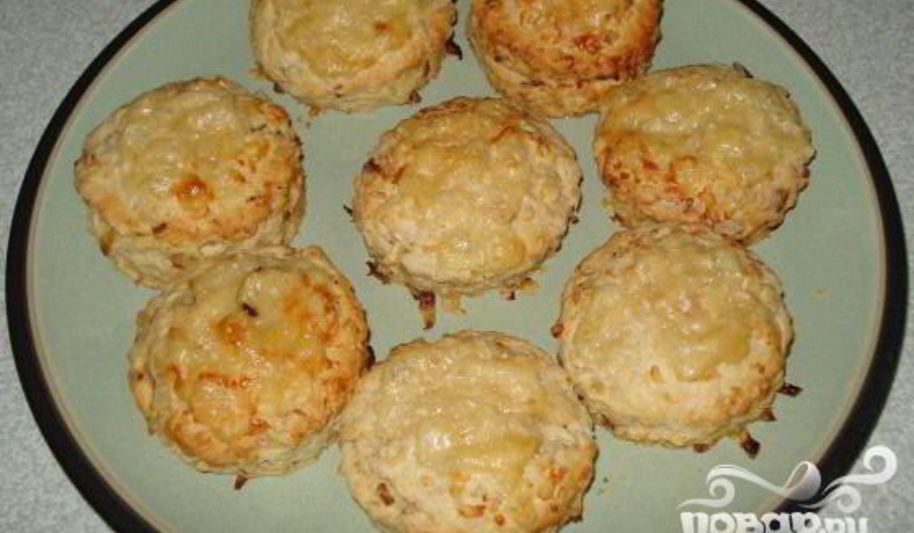 Рецепт лепешек с луком и сыром