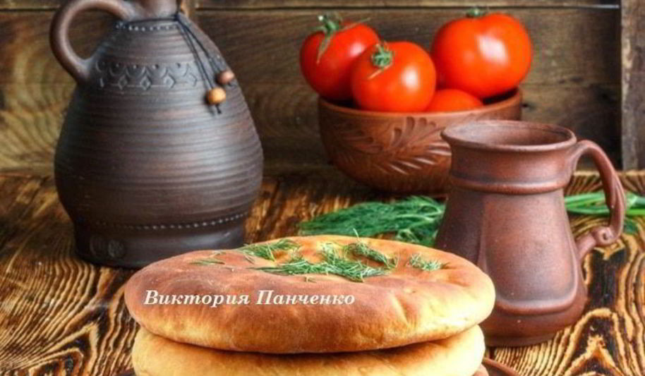 Рецепт лепешек с сыром, чесноком и зеленью