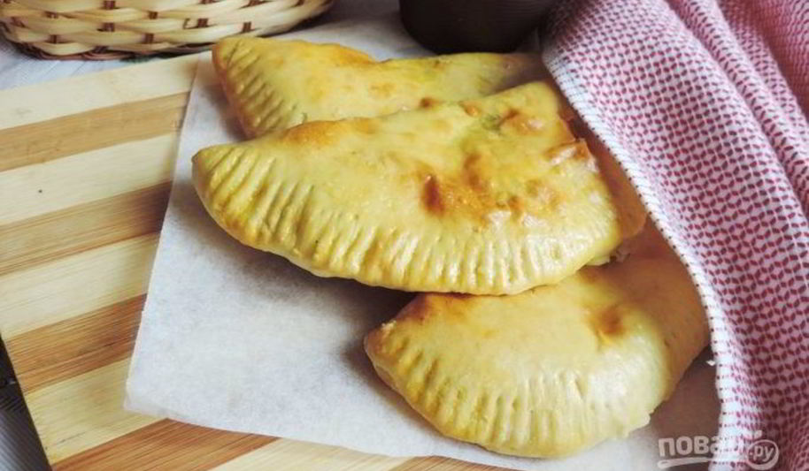 Рецепт лепешек с сыром в духовке