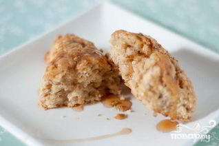 Овсяные лепешки с глазурью