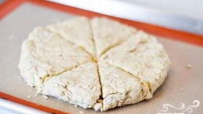 овсяные лепешки с глазурью