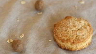 овсяные лепешки с мускатным орехом