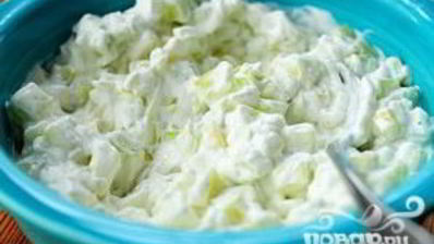 пита с курицей и дзадзики