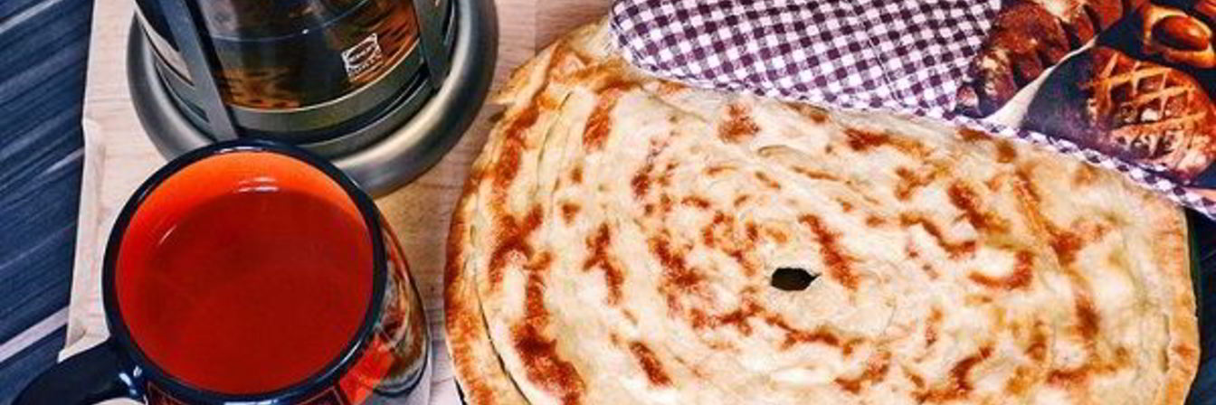 Слоеные лепешки на сковороде