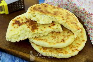 Сырные лепешки за 5 минут