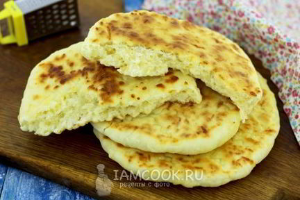 Сырные лепешки за 5 минут