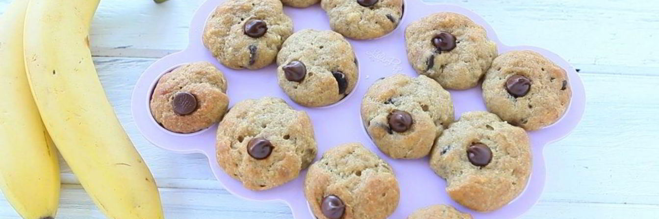 Банановые маффины без сахара