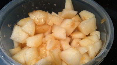 имбирные маффины с грушами