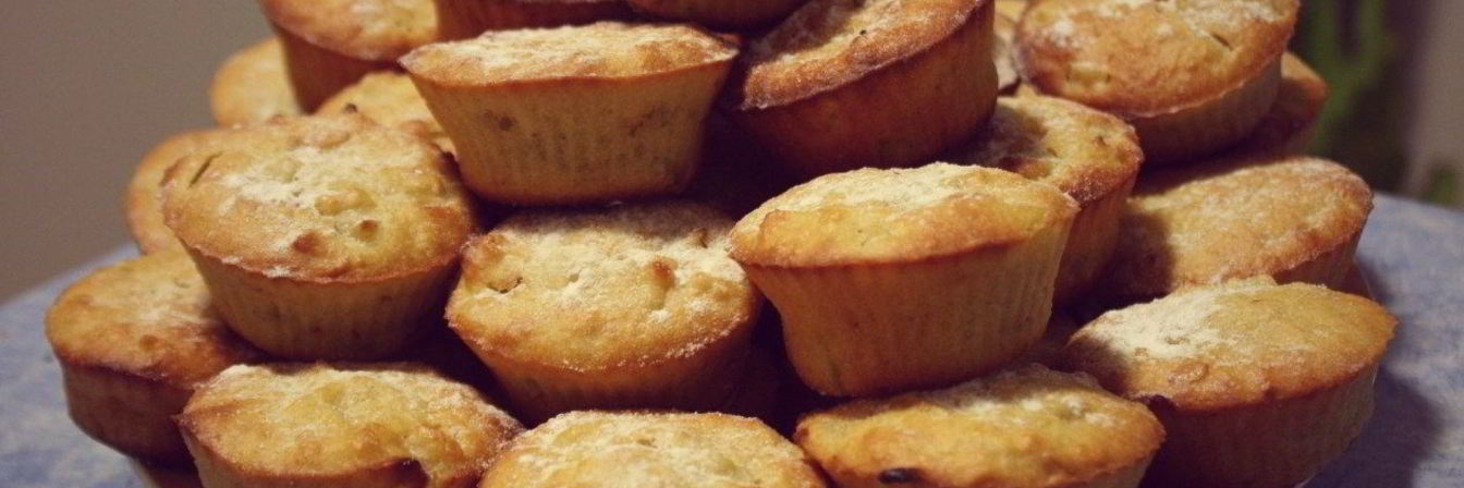 Маффины с грушами и корицей