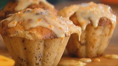 маффины с курагой и орехами пекан