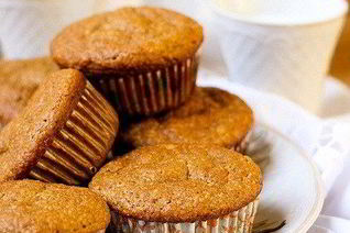 Маффины с отрубями и ананасом