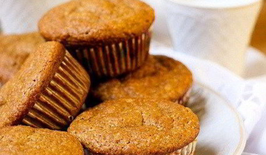 Рецепт маффинов с отрубями и ананасом