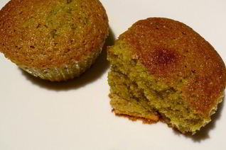 Маффины с зеленым чаем маття