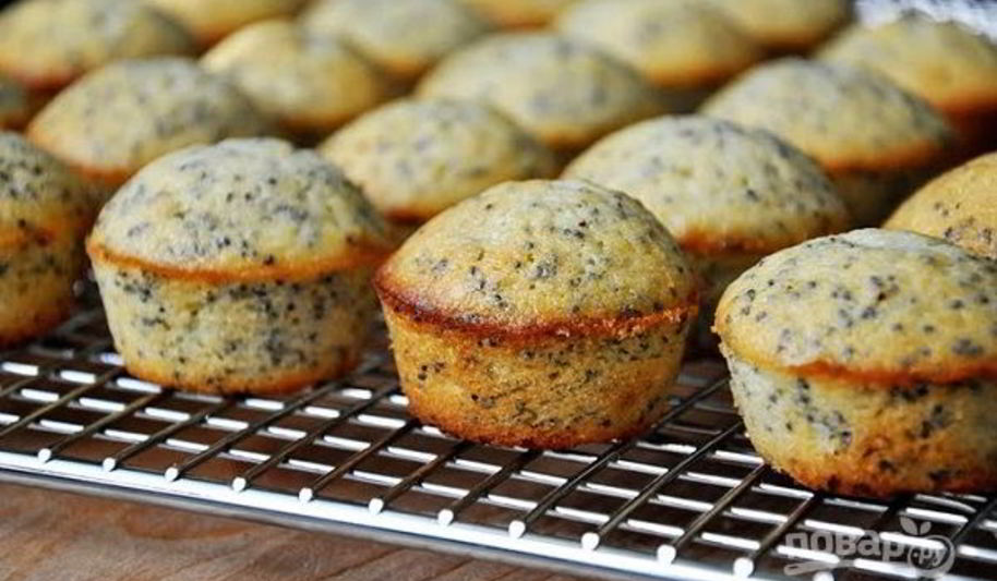 Рецепт маковых маффинов