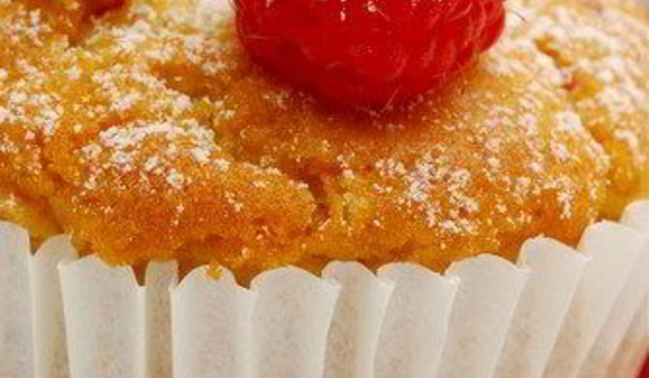 Рецепт малинова-яблочных маффины с медом