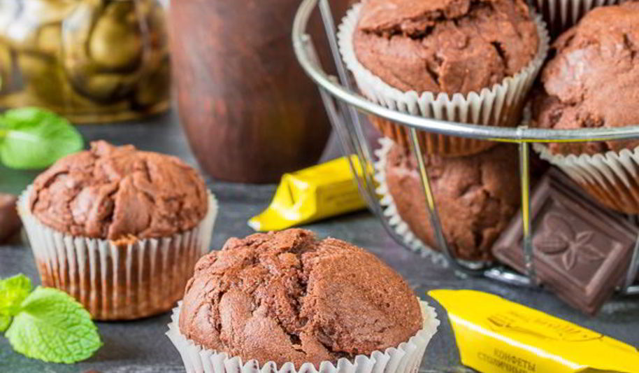 Рецепт шоколадных маффинов