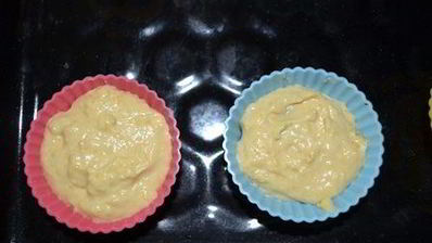 тыквенные маффины с шоколадной начинкой