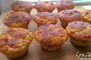 Яблочные маффины с корицей