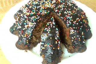 Какао-манник в глазури