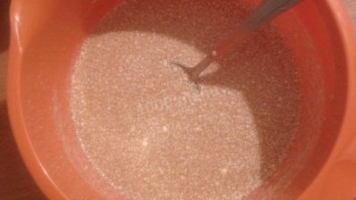 какао-манник в глазури