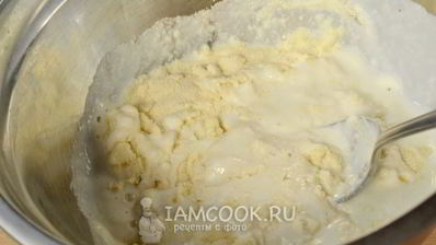 манник на кефире без муки