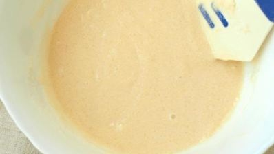 манник на кефире с яблоками