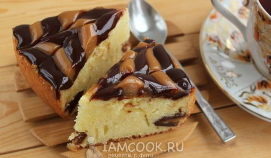 Рецепт манника на кефире в мультиварке