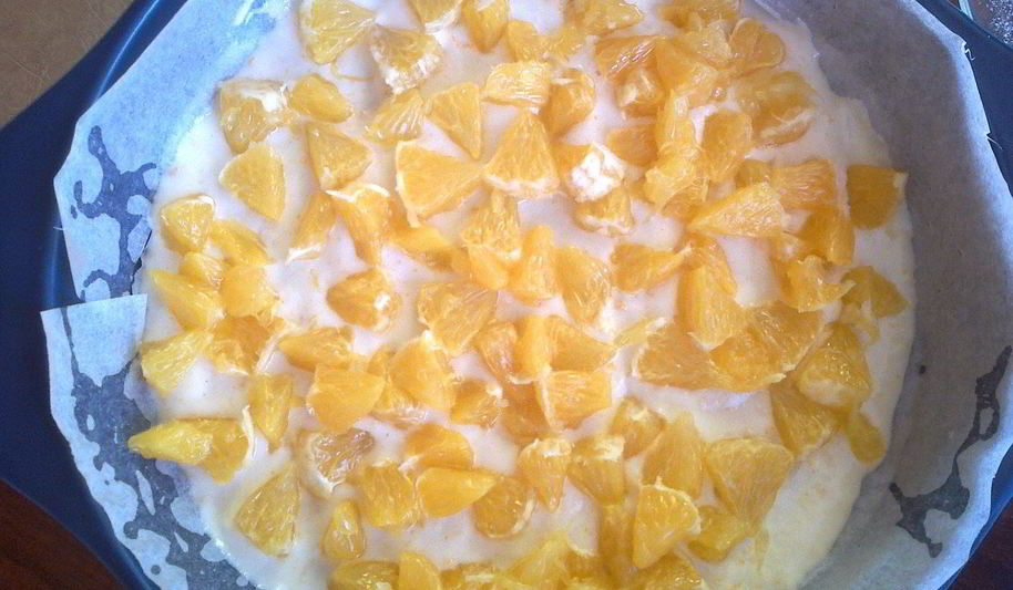 Рецепт манника с апельсинами