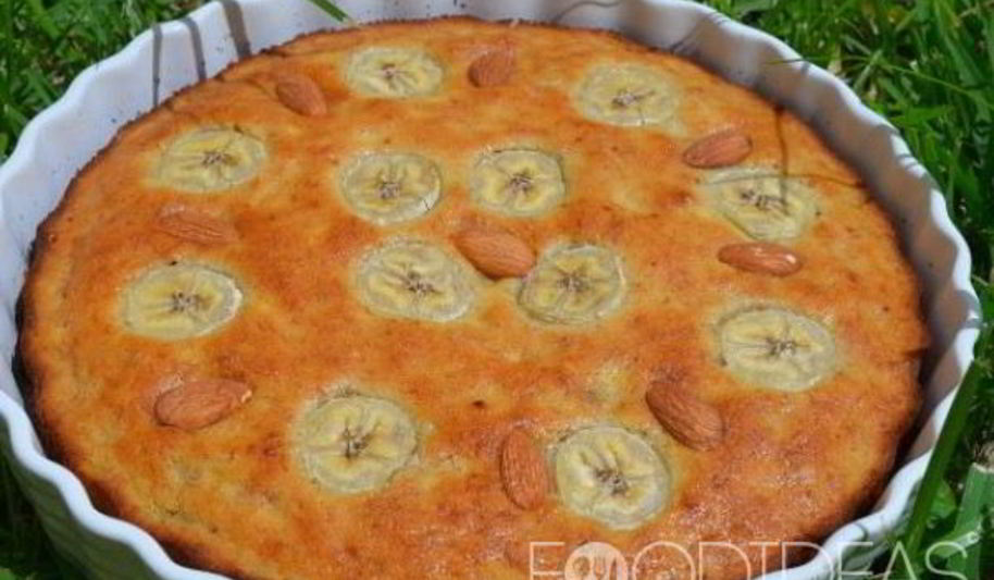 Рецепт манника с бананами