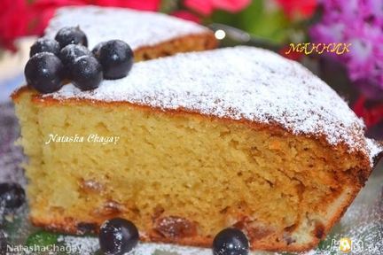 Манник с изюмом