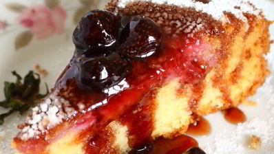 манник с клубникой