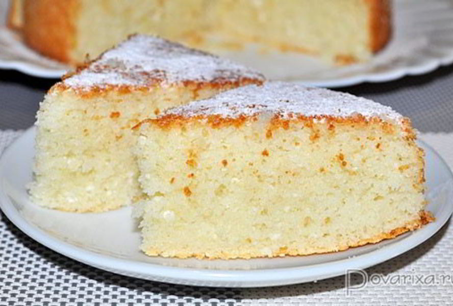 Манник с творогом