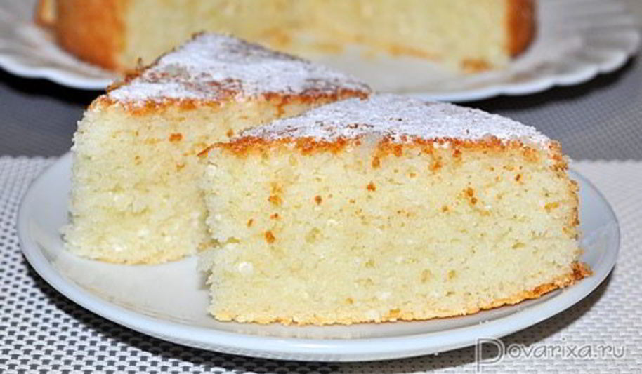 Рецепт манника с творогом