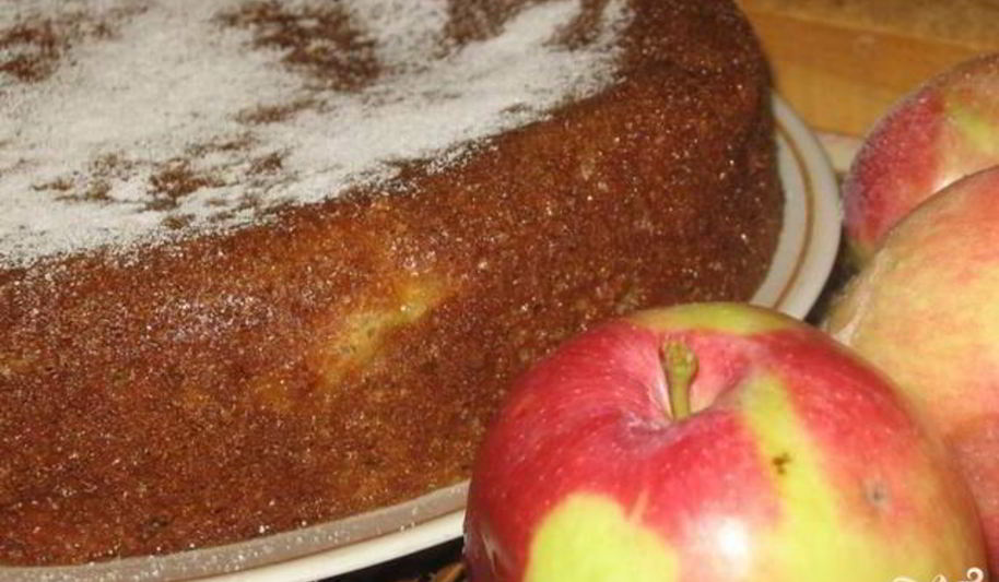 Рецепт манника с яблоками в мультиварке