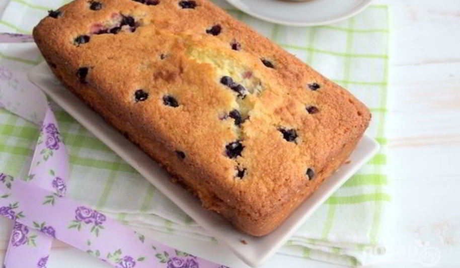 Рецепт манника с ягодами